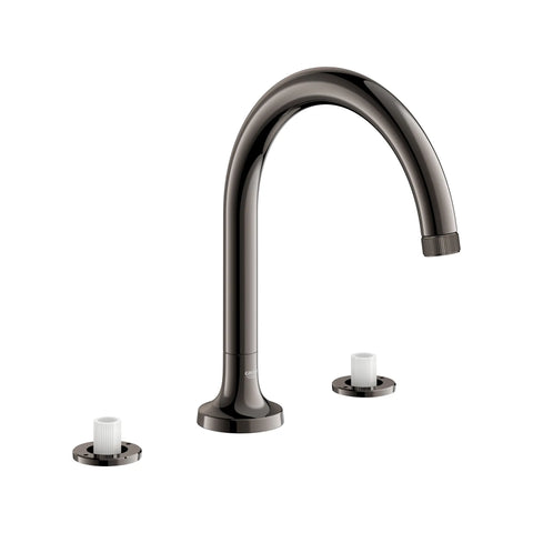 Listra 3-Hole Deck Mount Roman Tub Filler - Hard Graphite