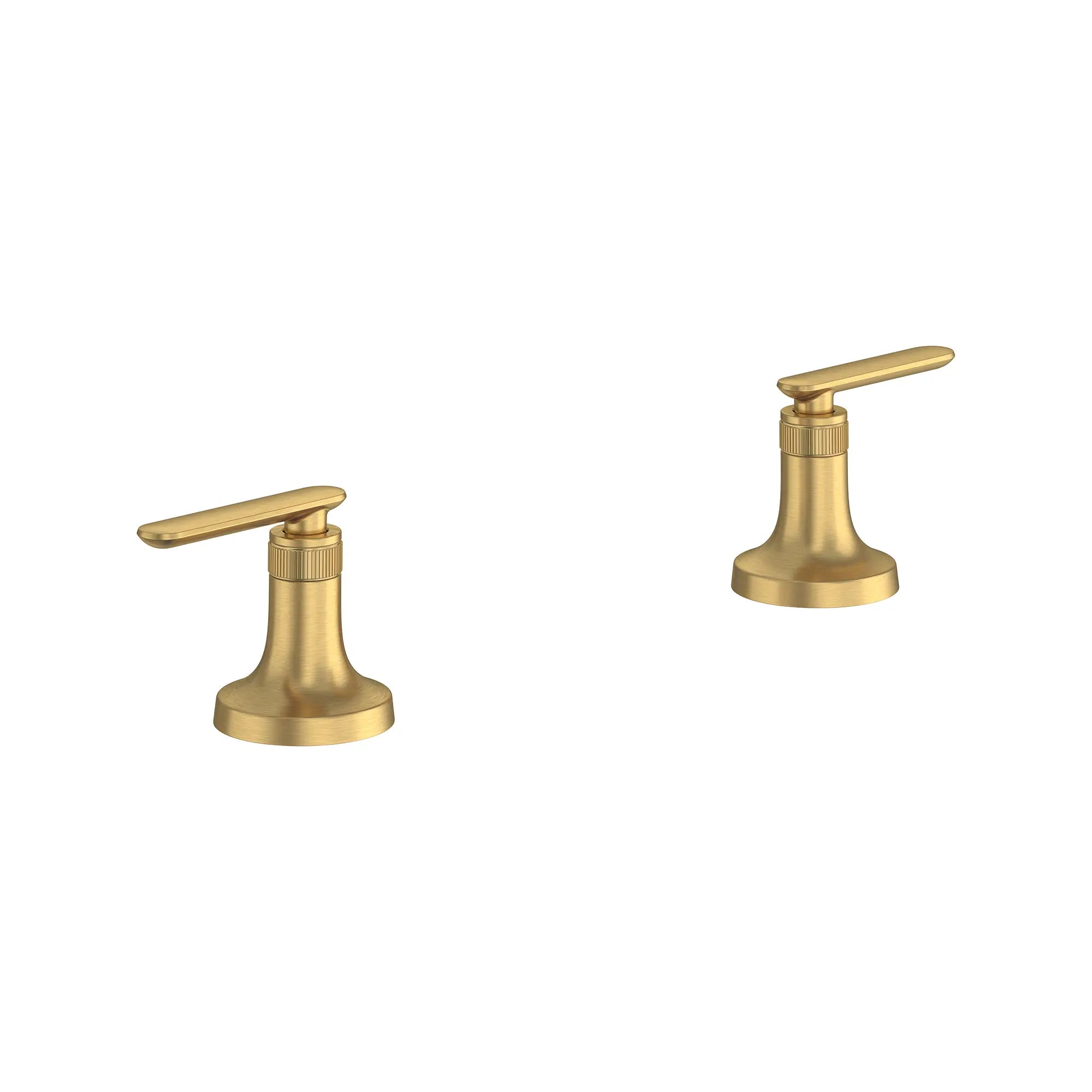 Listra Lever Handles for Deck Mount Tub Filler (Pair) // BRUSHED COOL SUNRISE // 278432_Listra_SiloRight_106270GN00_0001_SEPTEMBER2024_0_CDNwebp.webp