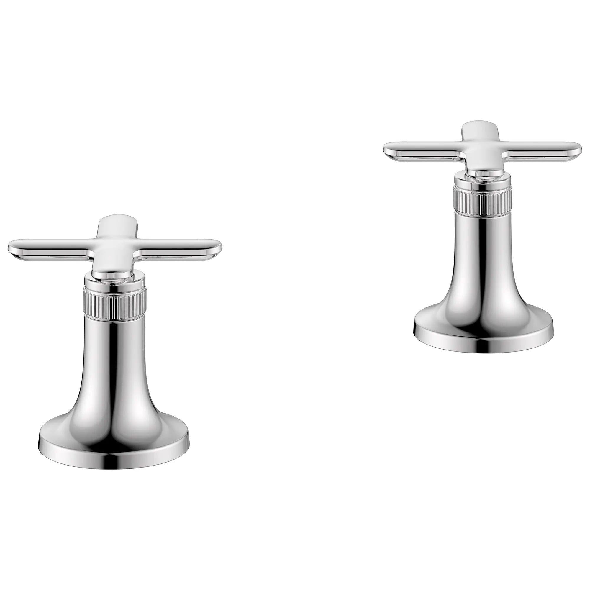 Listra Cross Handles for Bathroom Sink Faucet (Pair) // GROHE STARLIGHT CHROME // 278434_Listra_SiloRight_1062380000_0001_SEPTEMBER2024_1_CDNwebp.webp