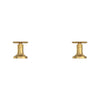 [106254GN00] Listra Cross Handles for Deck Mount Tub Filler (Pair) - GROHE StarLight Chrome