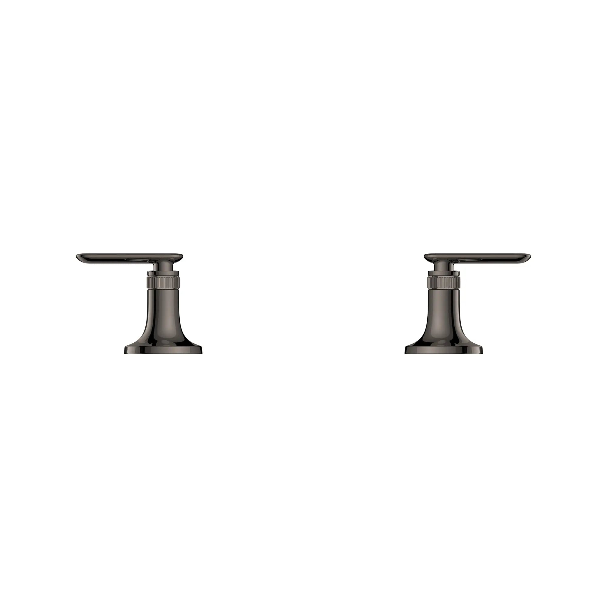 Listra Lever Handles for Bathroom Sink Faucet (Pair) // HARD GRAPHITE // 278483_Listra_SiloStraight_106257A000_0001_SEPTEMBER2024_0_CDNwebp.webp