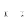 [1062540000] Listra Cross Handles for Deck Mount Tub Filler (Pair) - GROHE StarLight Chrome