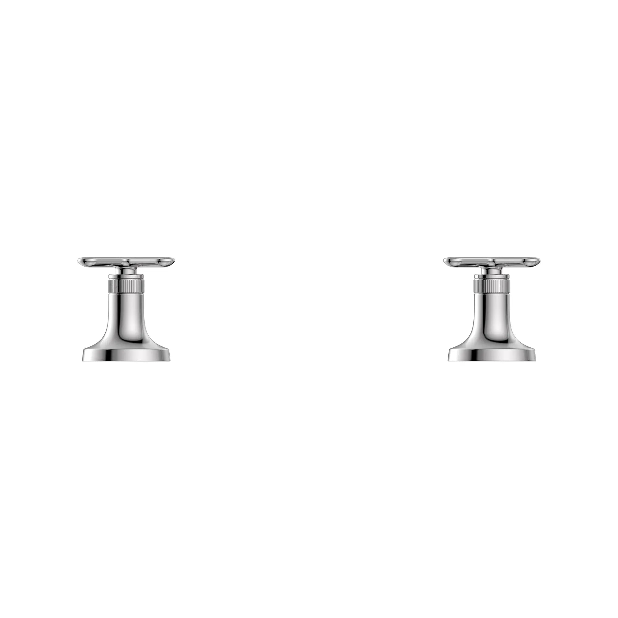 Listra Cross Handles for Deck Mount Tub Filler (Pair) // GROHE STARLIGHT CHROME // 278496_Listra_SiloStraight_1062540000_0001_SEPTEMBER2024_0_CDNwebp.webp
