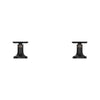[1062542430] Listra Cross Handles for Deck Mount Tub Filler (Pair) - GROHE StarLight Chrome