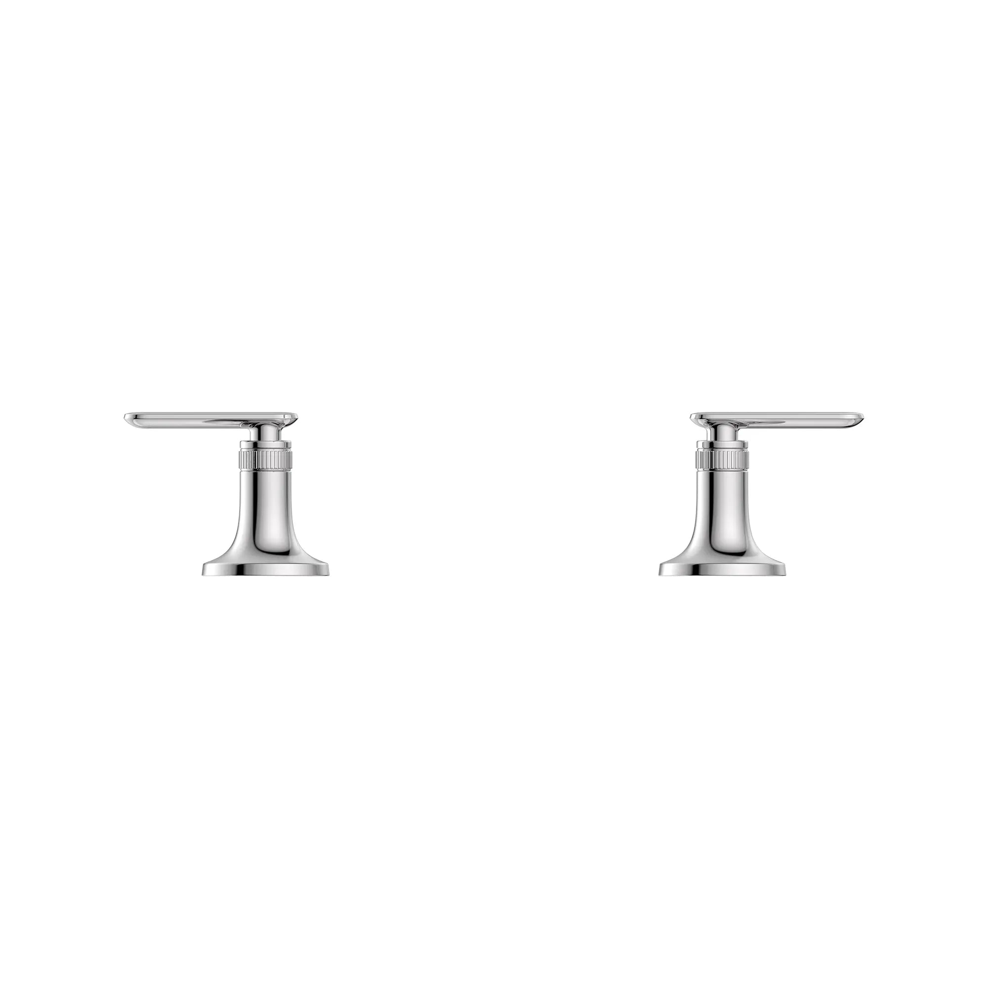 Listra Lever Handles for Bathroom Sink Faucet (Pair) // GROHE STARLIGHT CHROME // 278498_Listra_SiloStraight_1062570000_0001_SEPTEMBER2024_0_CDNwebp.webp
