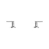 [1062700000] Listra Lever Handles for Deck Mount Tub Filler (Pair) - Hard Graphite
