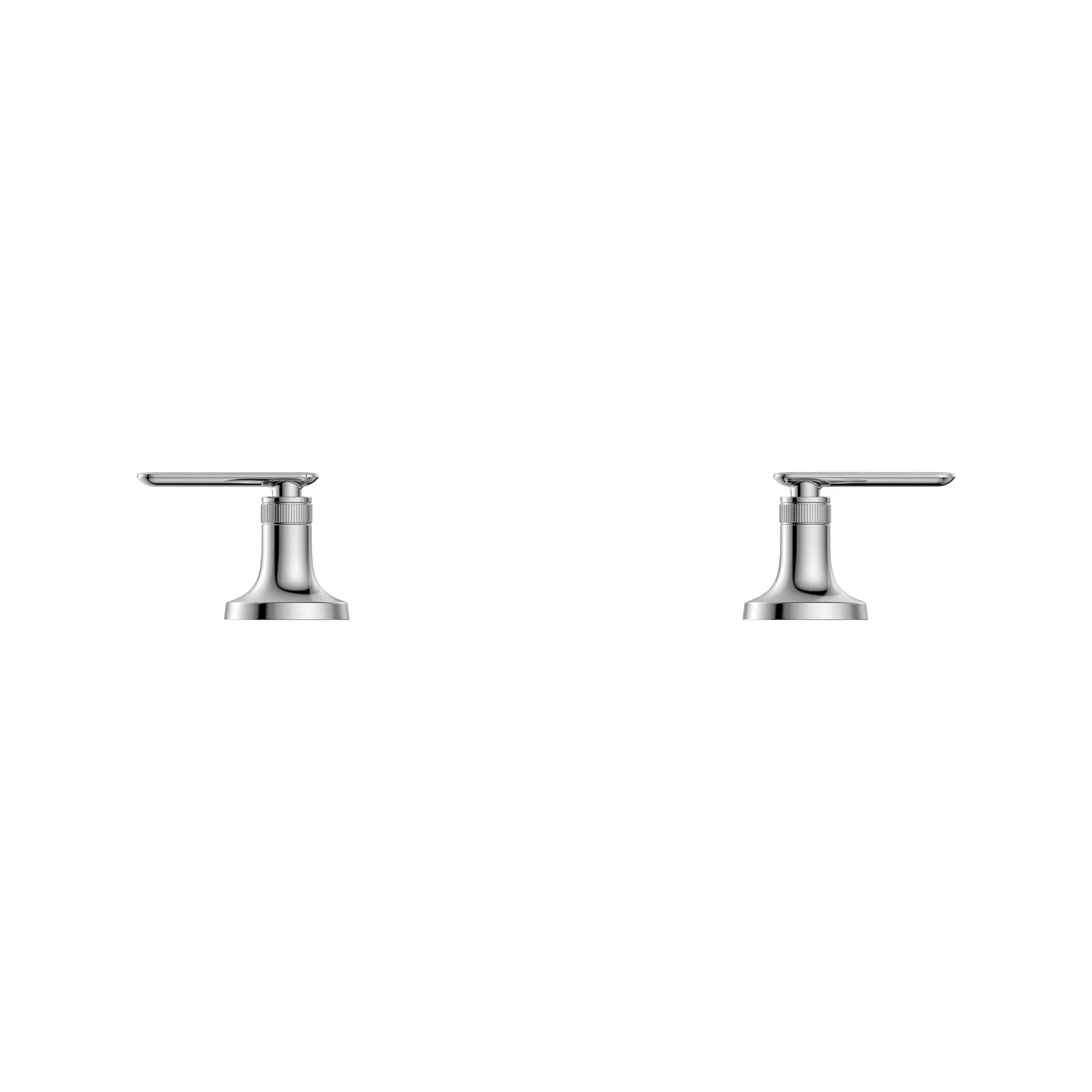 Listra Lever Handles for Deck Mount Tub Filler (Pair) // GROHE STARLIGHT CHROME // 278502_Listra_SiloStraight_1062700000_0001_SEPTEMBER2024_0_CDNwebp.webp