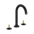 [1062212430] Listra Deck Mount Widespread Bathroom Faucet, 1.2gpm (4.5L/min) - Matte Black