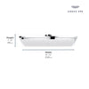 [26877EN0] Rainshower Allure 230 Shower Head, 9" - 1 Spray, 2.5 GPM (9.5 L/min) - Brushed Nickel InfinityFinish
