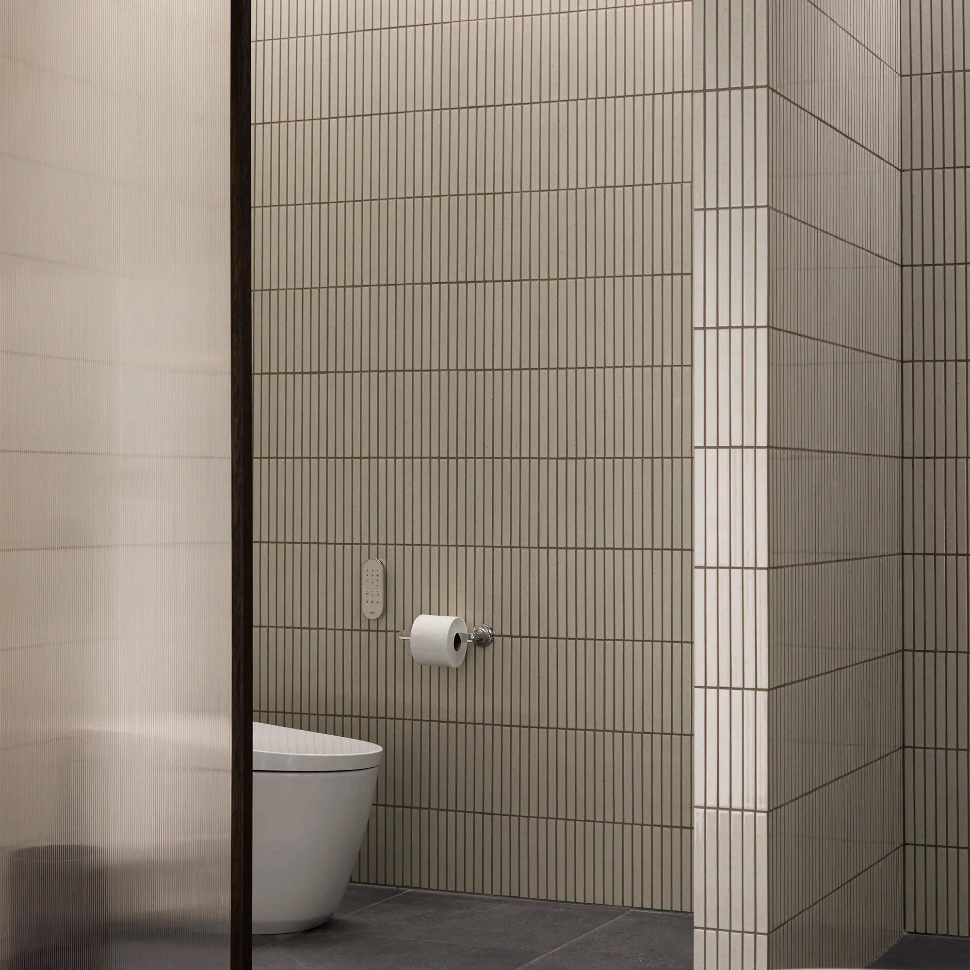 Electronic Bidet Toilet, 1.28/0.8 gpf (4.8/3.0 Lpf) // ALPINE WHITE // 278931_Sensia_EnvironmentCloseUp_131886SH00.020_0003_November2025_0_CDNwebp.webp