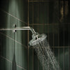 [1117460000] Tempesta 140 Dual Spray 5 1/2" Showerhead with Aqua Booster - Brushed Cool Sunrise
