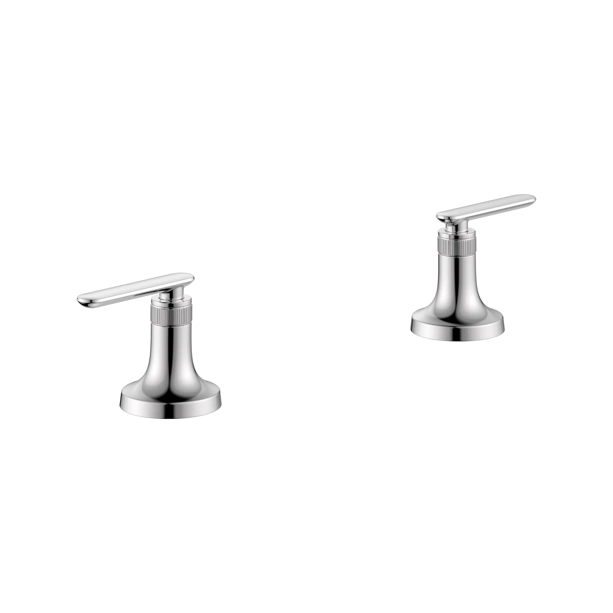 Listra Lever Handles for Deck Mount Tub Filler (Pair) // GROHE STARLIGHT CHROME // 280881_Listra_SiloRight_1062700000_0001_SEPTEMBER2024_0_CDNwebp.webp