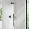 [1120942430] Rainshower Cosmopolitan 210 Shower Head, 8" - 1 Spray, 1.75 GPM (6.6L/min) - Matte Black