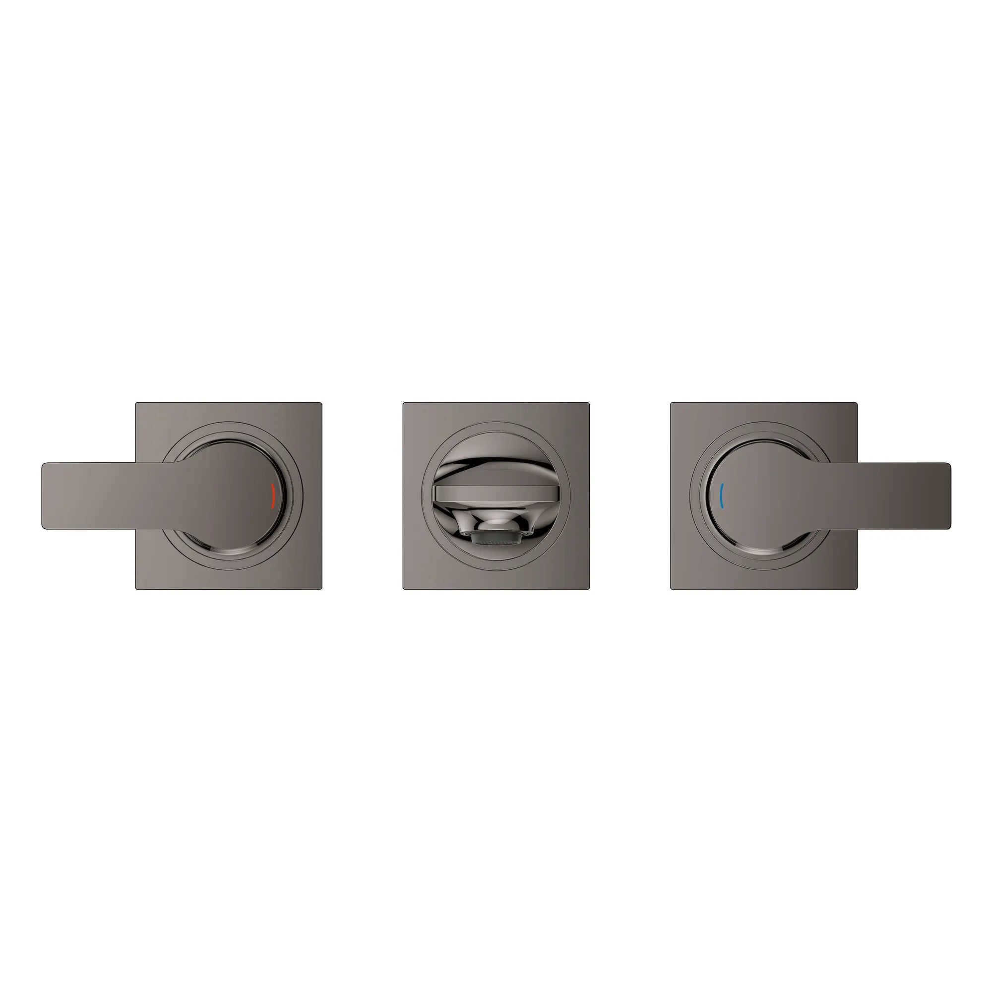 Allure 2-Handle Wall Mount Faucet, 1.2 GPM (4.5 L/min) // HARD GRAPHITE // 281518_Allure_SiloFront_20586A01_0001_Feb2026_0_CDNwebp.webp