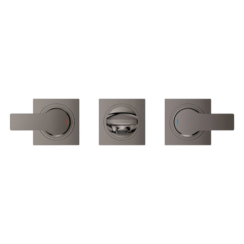 Allure 2-Handle Wall Mount Faucet, 1.2 GPM (4.5 L/min) - Hard Graphite