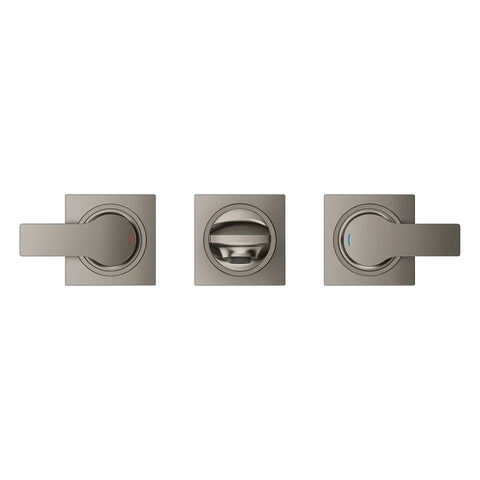 Allure 2-Handle Wall Mount Faucet, 1.2 GPM (4.5 L/min) - Brushed Hard Graphite