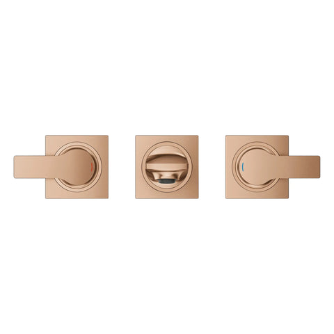 Allure 2-Handle Wall Mount Faucet, 1.2 GPM (4.5 L/min) - Brushed Warm Sunset