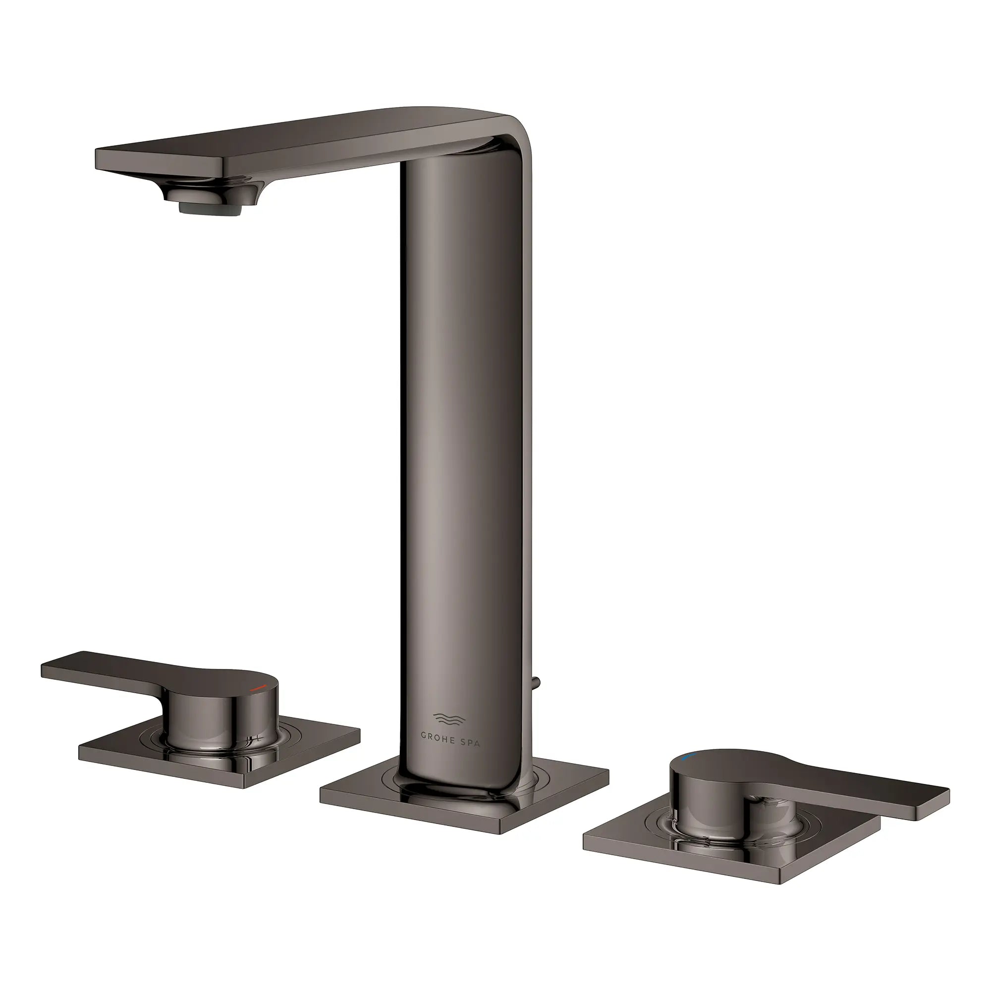 Allure 8-inch Widespread 2-Handle M-Size Bathroom Faucet, 1.2 GPM (4.5 L/min) // HARD GRAPHITE // 281529_Allure_SiloLeft_20584A01_0001_Feb2026_0_CDNwebp.webp
