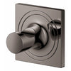[40284A01] Allure Towel Hook - Brushed Hard Graphite