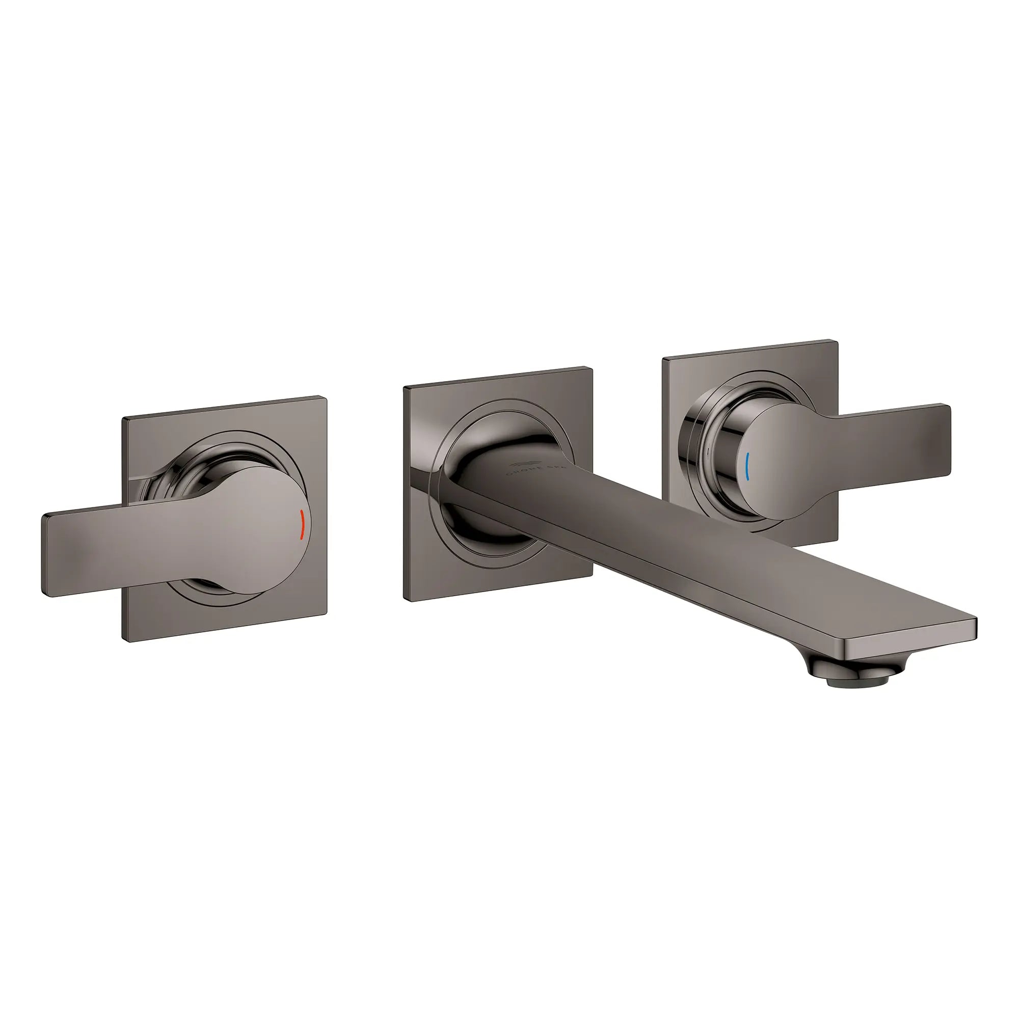 Allure 2-Handle Wall Mount Faucet, 1.2 GPM (4.5 L/min) // HARD GRAPHITE // 281562_Allure_SiloRight_20586A01_0001_Feb2026_0_CDNwebp.webp
