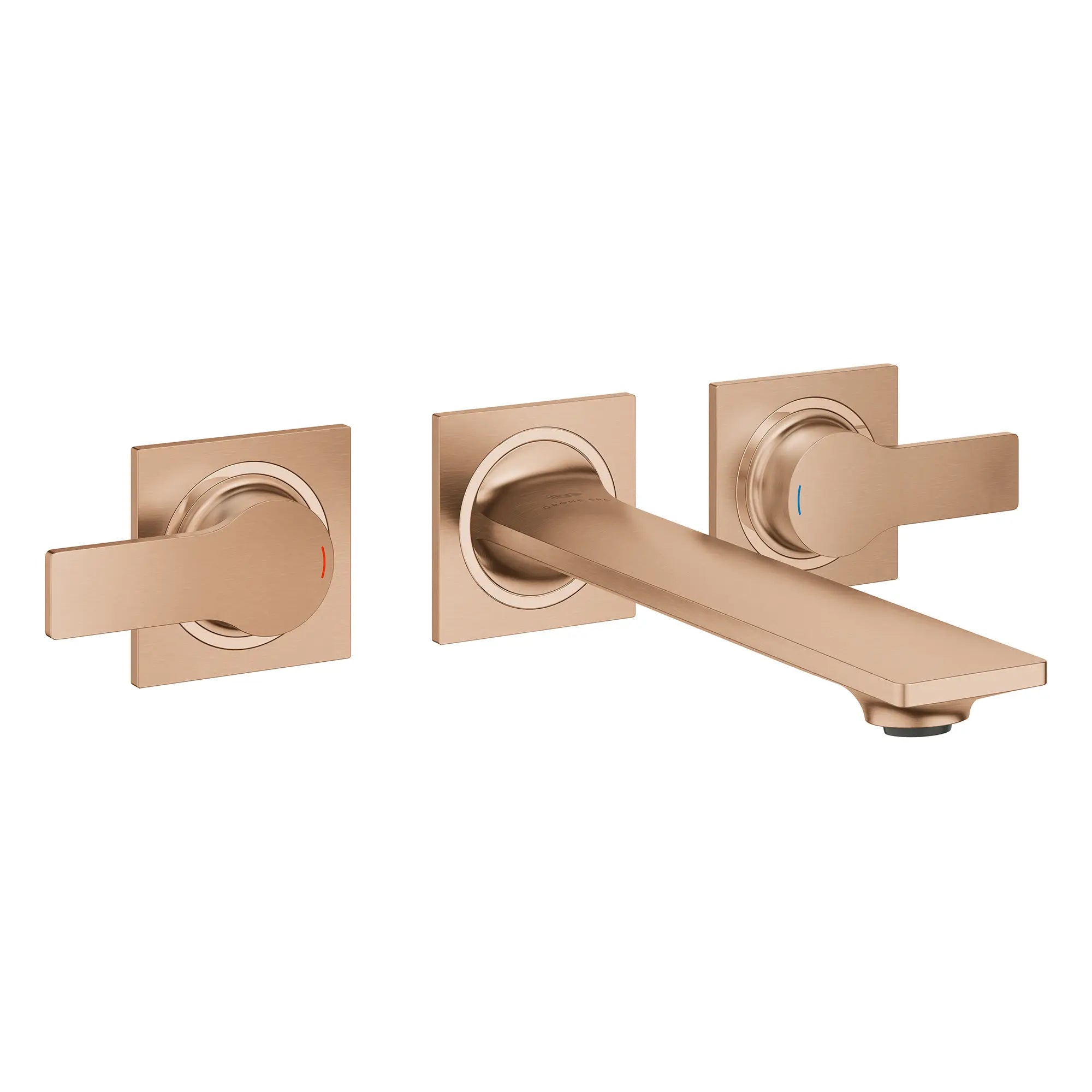Allure 2-Handle Wall Mount Faucet, 1.2 GPM (4.5 L/min) // BRUSHED WARM SUNSET // 281567_Allure_SiloRight_20586DL1_0001_Feb2026_0_CDNwebp.webp