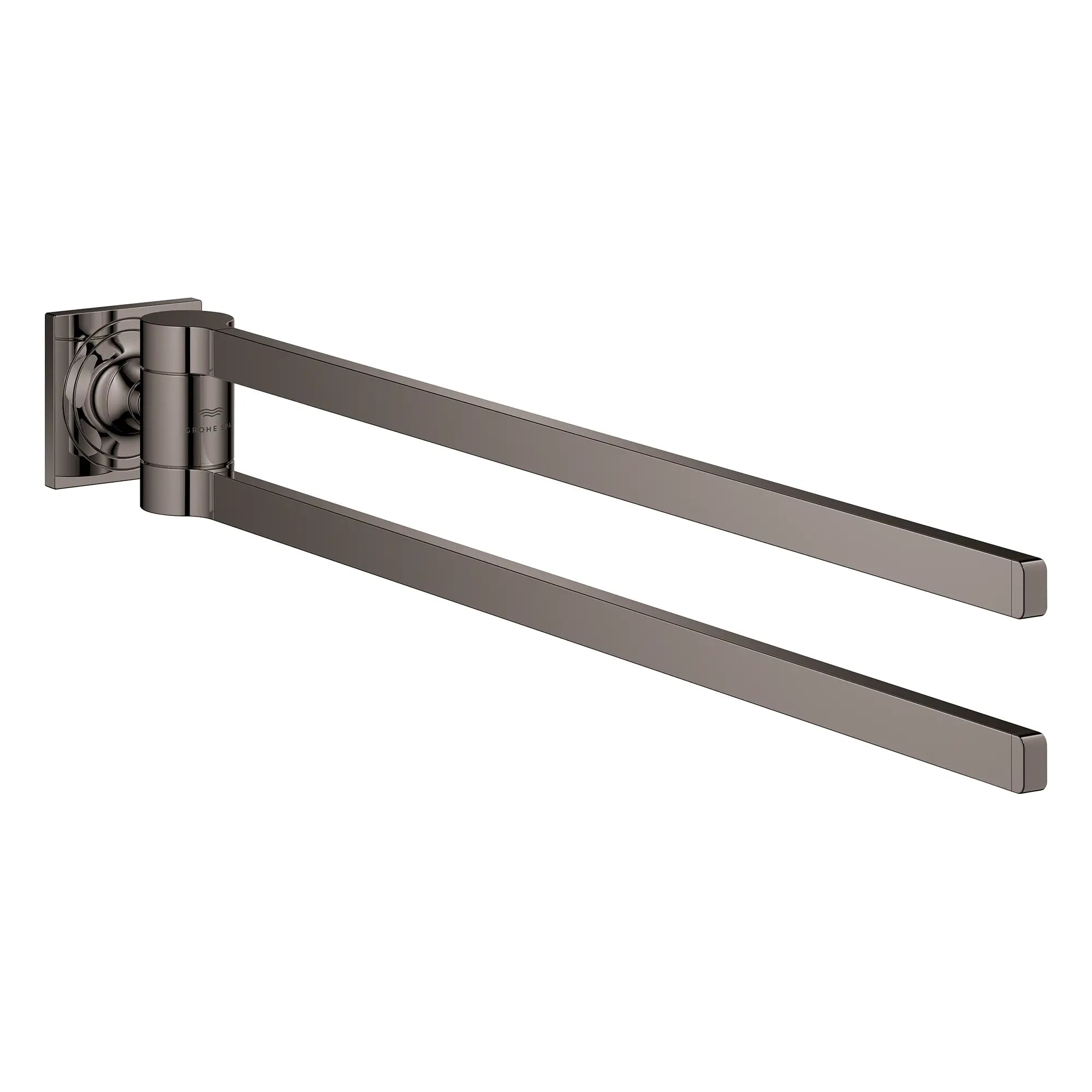 Allure 24" Double Towel Bar // HARD GRAPHITE // 281580_Allure_SiloRight_40342A01_0001_Feb2026_0_CDNwebp.webp