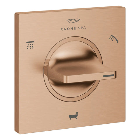 3-Way Diverter Trim - Brushed Warm Sunset