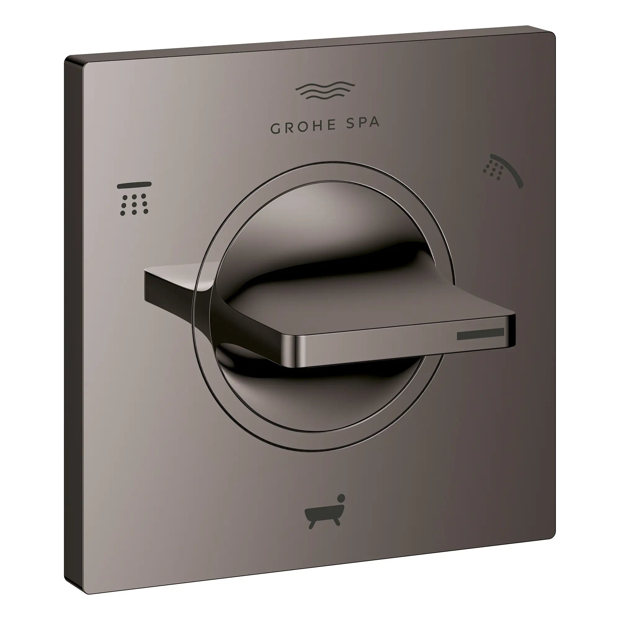 Atrio 3-Way Diverter Trim // HARD GRAPHITE // 281610_Atrio_SiloRight_29409A00_0001_Feb2026_0_CDNwebp.webp