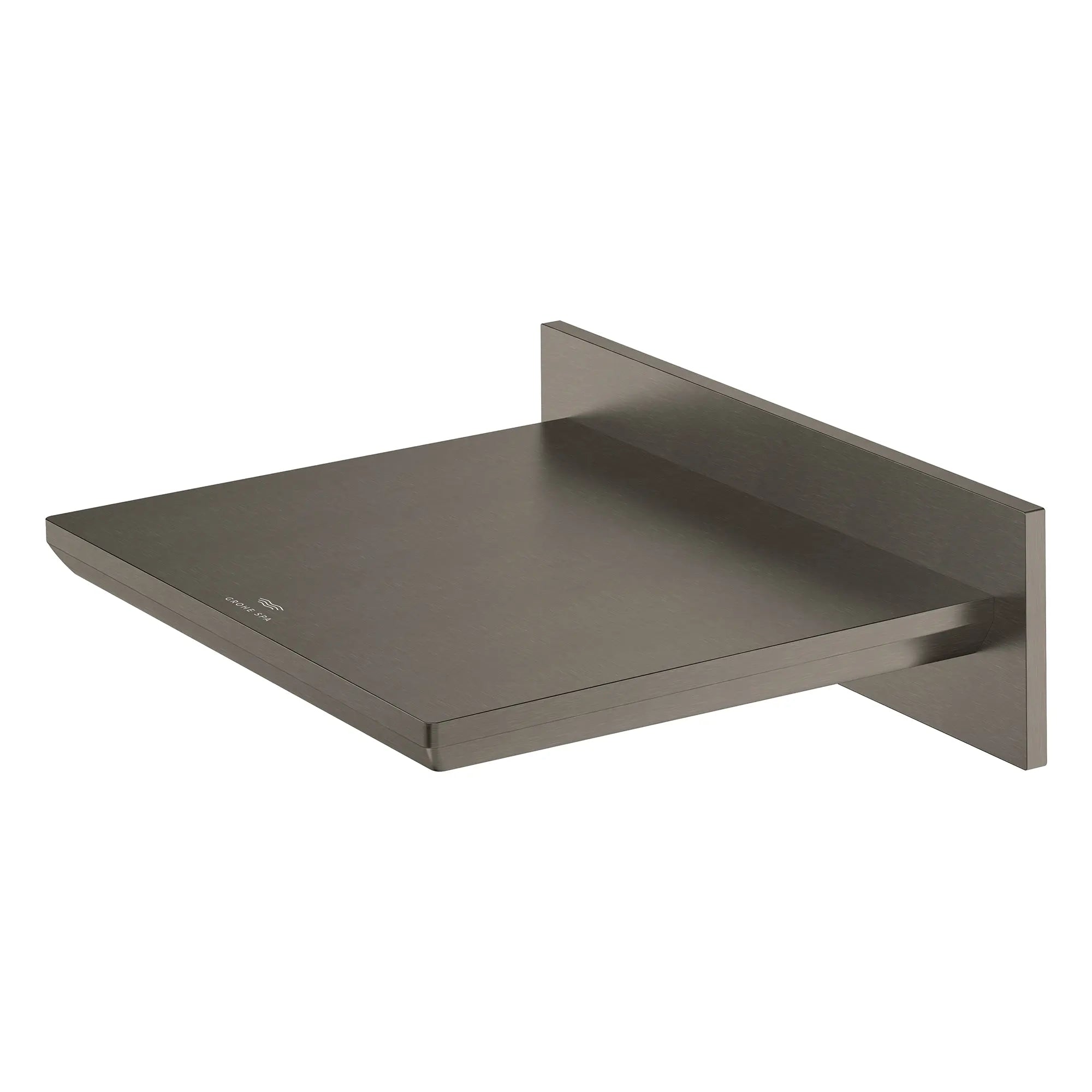 Allure Waterfall Tub Spout // BRUSHED HARD GRAPHITE // 281631_Allure_SiloLeft_13391AL1_0001_Feb2026_0_CDNwebp.webp