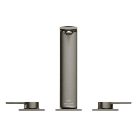 Allure 8-inch Widespread 2-Handle M-Size Bathroom Faucet, 1.2 GPM (4.5 L/min) - Brushed Hard Graphite