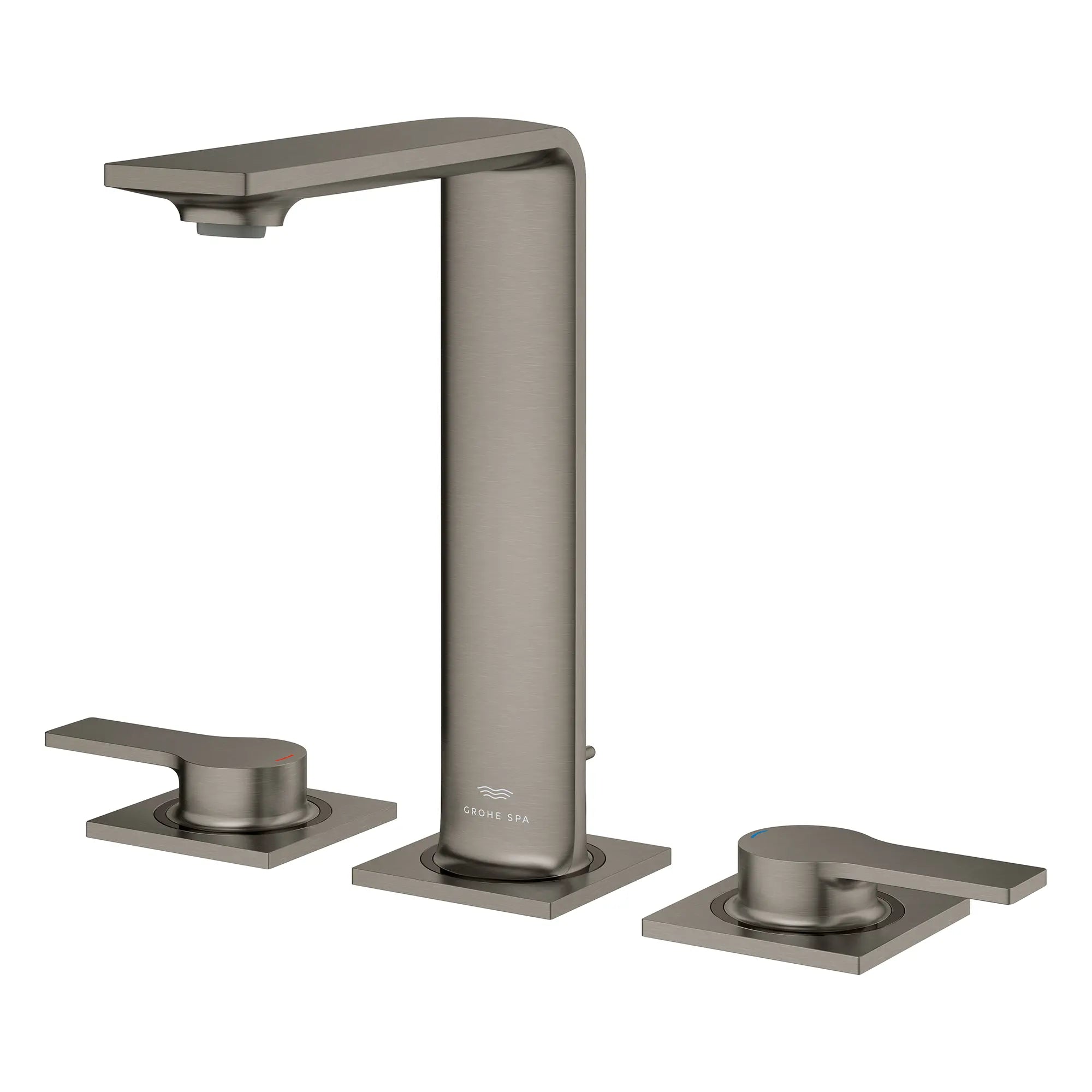 Allure 8-inch Widespread 2-Handle M-Size Bathroom Faucet, 1.2 GPM (4.5 L/min) // BRUSHED HARD GRAPHITE // 281639_Allure_SiloLeft_20584AL1_0001_Feb2026_0_CDNwebp.webp