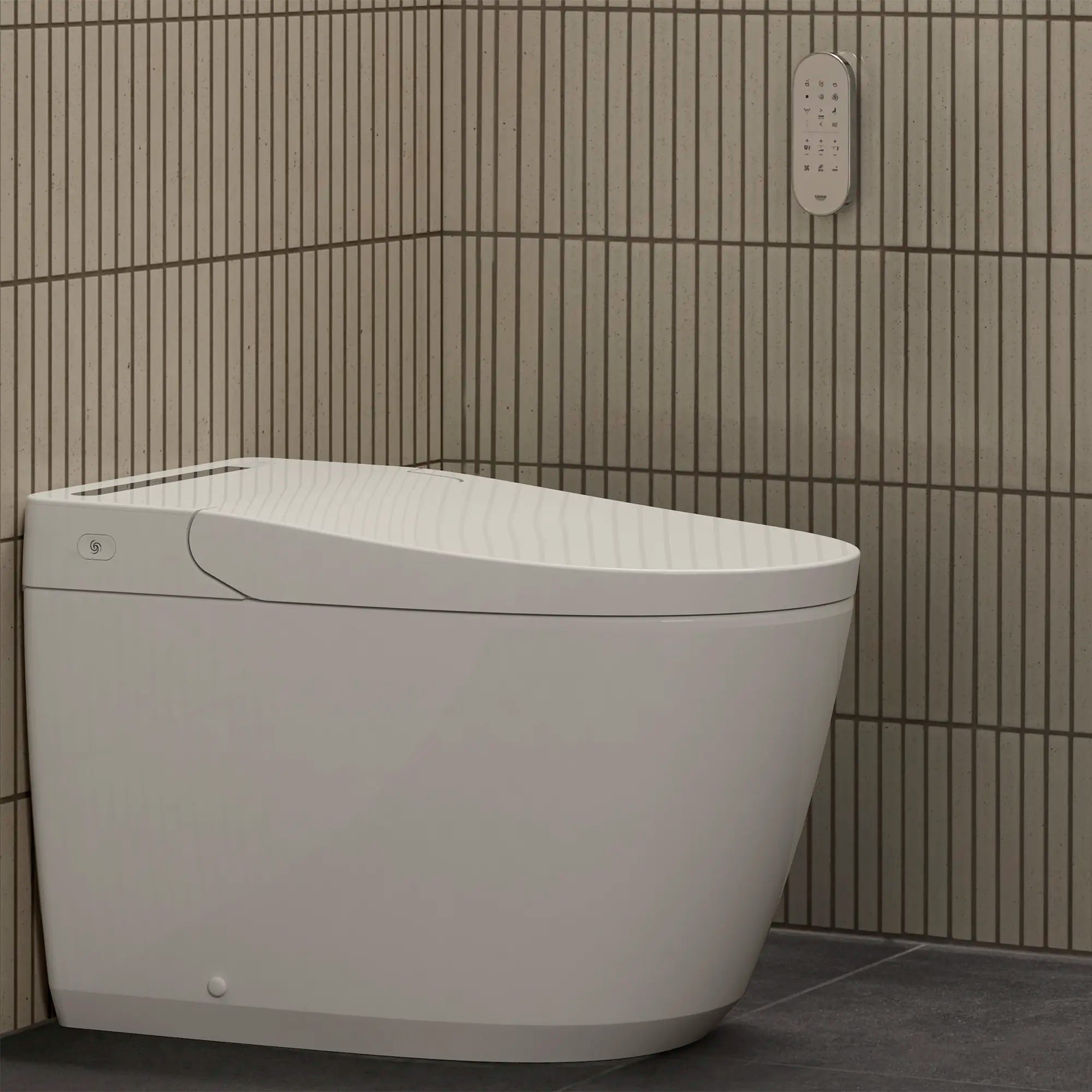 Electronic Bidet Toilet, 1.28/0.8 gpf (4.8/3.0 Lpf) // ALPINE WHITE // 281891_Sensia_EnvironmentCloseUp_131886SH00.020_0003_FEBRUARY2026_0_CDNwebp.webp