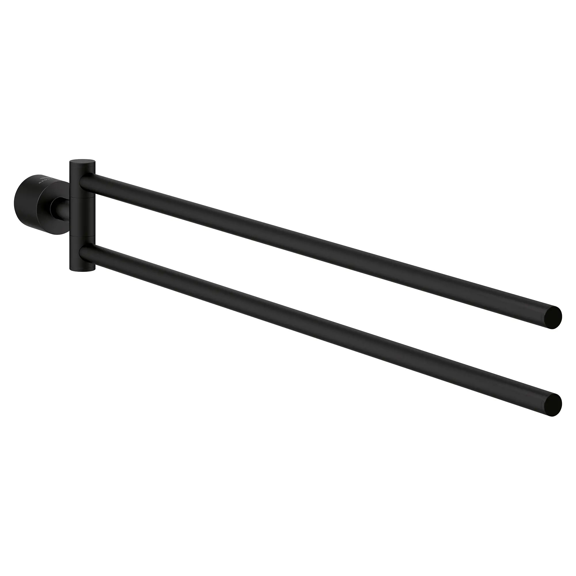 Atrio 18-1/2" Double Towel Rail // MATTE BLACK // 282094_Atrio_SiloRight_408882430_March2026_0_CDNwebp.webp