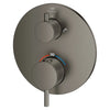 [24361AL0] Dual Function 2-Handle Thermostatic Valve Trim - Matte Black