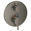 [24361AL0] Dual Function 2-Handle Thermostatic Valve Trim - Matte Black