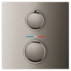 [29177AL1] Allure Single Function 2-Handle Thermostatic Valve Trim - Brushed Warm Sunset