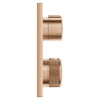 [29177DL1] Allure Single Function 2-Handle Thermostatic Valve Trim - Brushed Warm Sunset