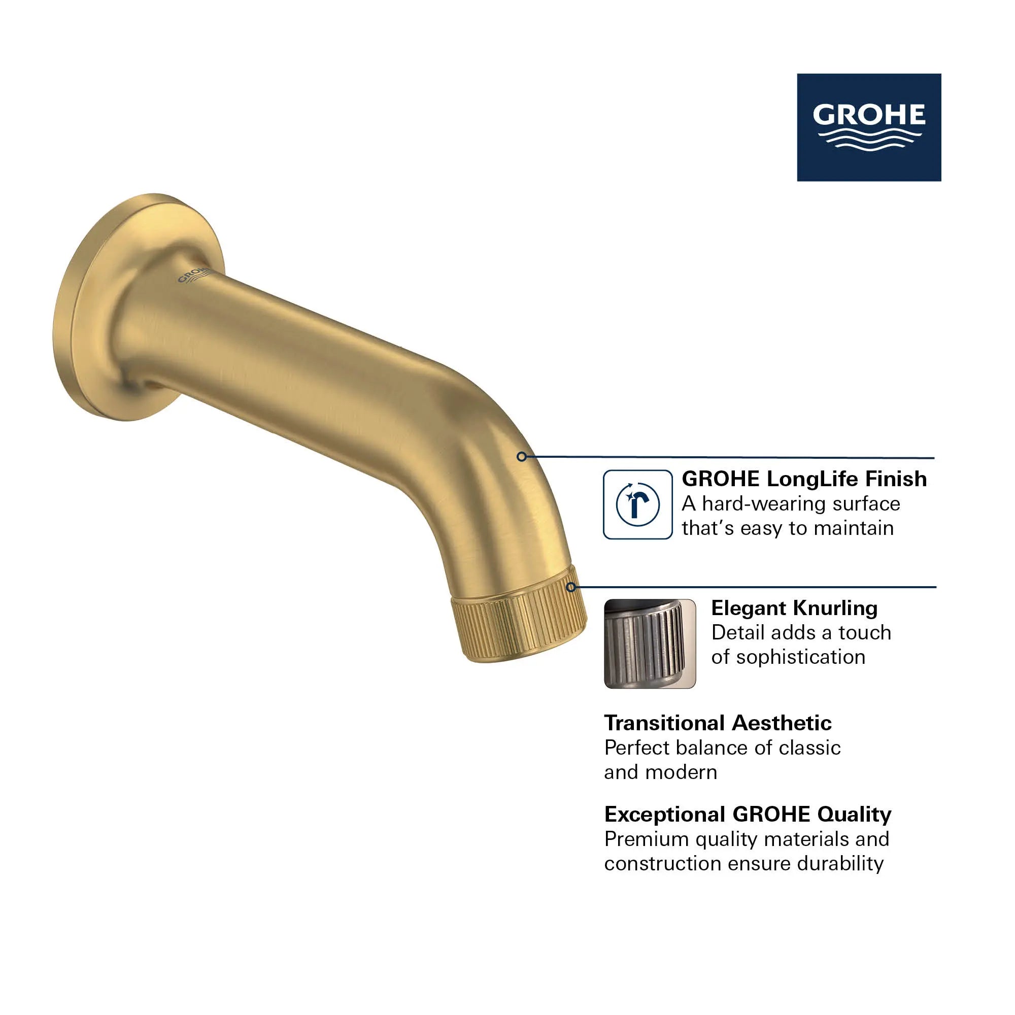 Listra Tub Spout // BRUSHED COOL SUNRISE // 282328_Listra_Infographic_1062170_0001_MAR2026_0_CDNwebp.webp