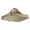[111721EN00] Euphoria 140 with AquaBooster Square Multi Spray Shower Head - Hard Graphite