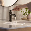 [106215A000] Listra Single Hole Single-Handle S-Size Bathroom Faucet, 1.2 gpm (4.5L/min) - Brushed Cool Sunrise