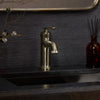 [106215EN00] Listra Single Hole Single-Handle S-Size Bathroom Faucet, 1.2 gpm (4.5L/min) - Brushed Cool Sunrise