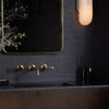 [106216EN00] Listra Wall Mount Widespread Bathroom Faucet, 1.2gpm (4.5L/min) - Matte Black