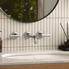 [1062160000] Listra Wall Mount Widespread Bathroom Faucet, 1.2gpm (4.5L/min) - Matte Black