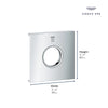 [106887GN00] Grohtherm Aqua Tiles - Brushed Cool Sunrise