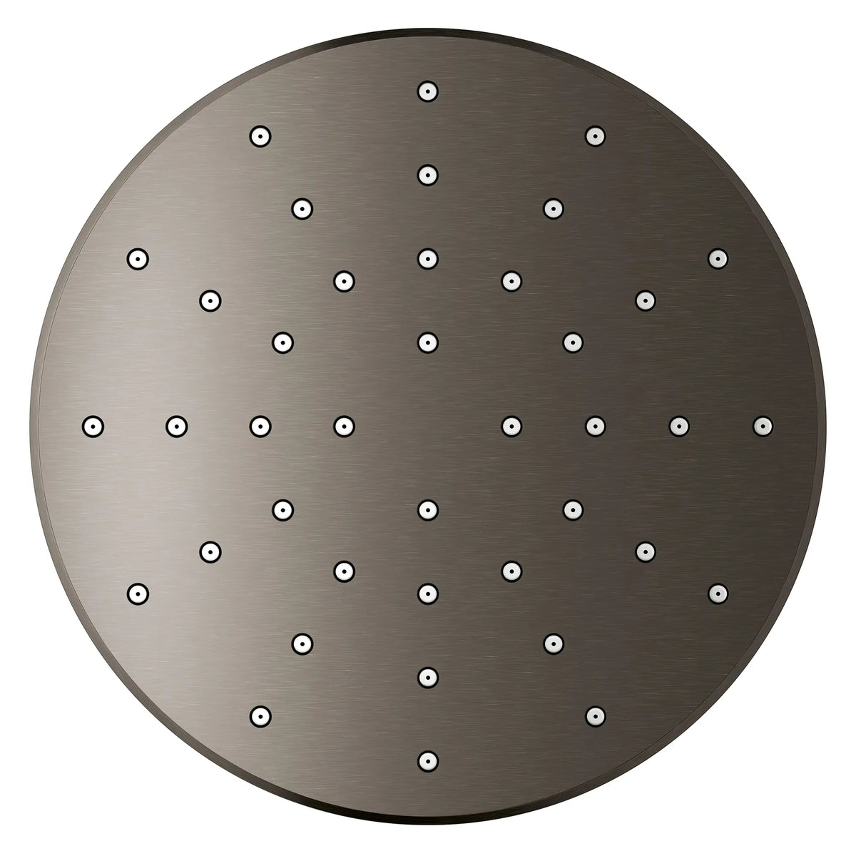 Rainshower Aqua 140 Single Spray 5 1/2" Showerhead with AquaBooster 2.5 GPM (9.5 L/min) // BRUSHED HARD GRAPHITE // 283601_Aquabooster_SiloOther_111518AL00_111519AL00_004_01_0001_April2026_0_CDNwebp.webp