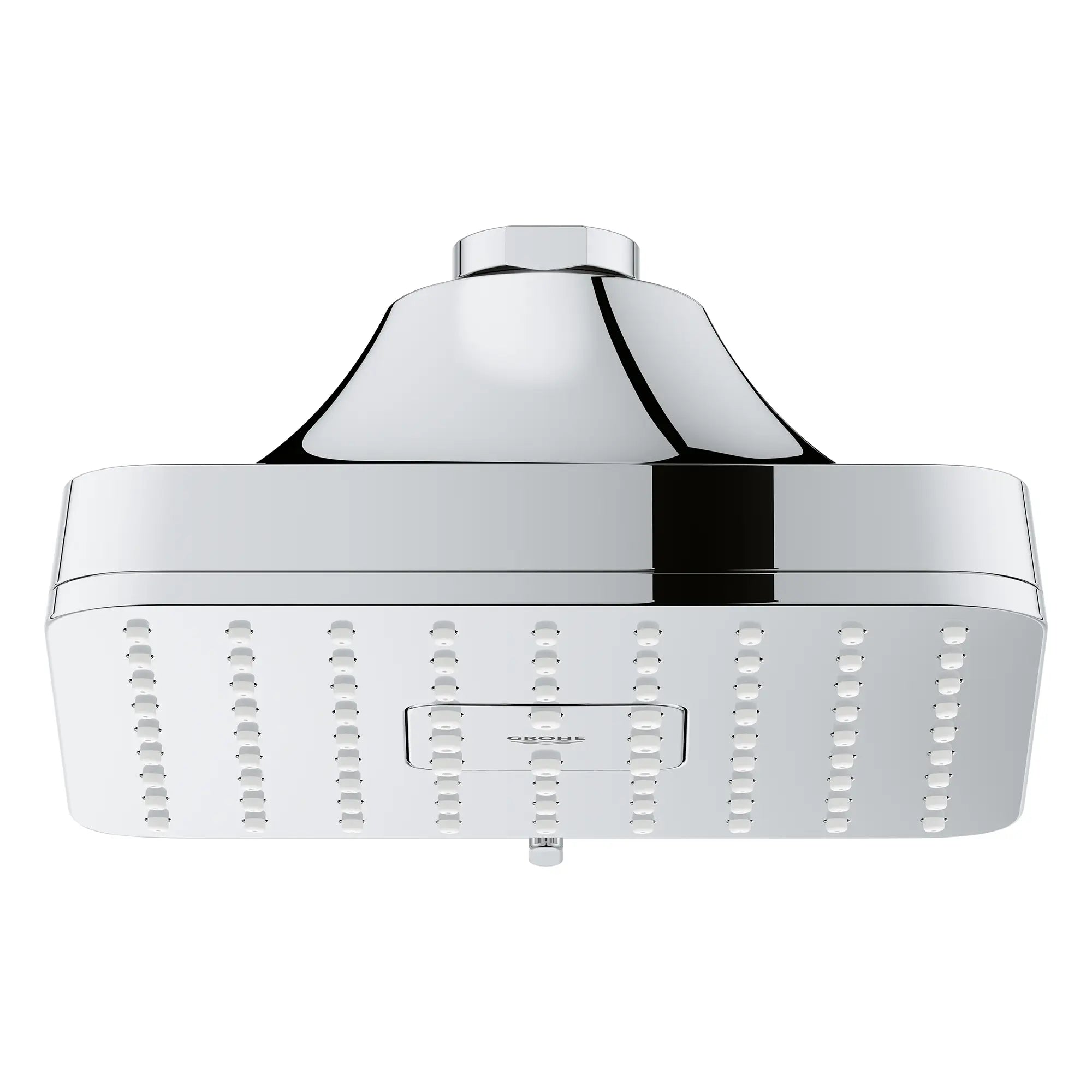 Euphoria 140 with AquaBooster Square Multi Spray Shower Head 1.75 GPM (6.6L/min) // GROHE STARLIGHT CHROME // 283643_Aquabooster_SiloFront_1117210000_0001_April2026_0_CDNwebp.webp
