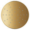 [111518GN00] Rainshower Aqua Mono Spray 5 1/2" Showerhead with Aqua Booster 1.75 GPM (6.6 L/min) - Brushed Cool Sunrise