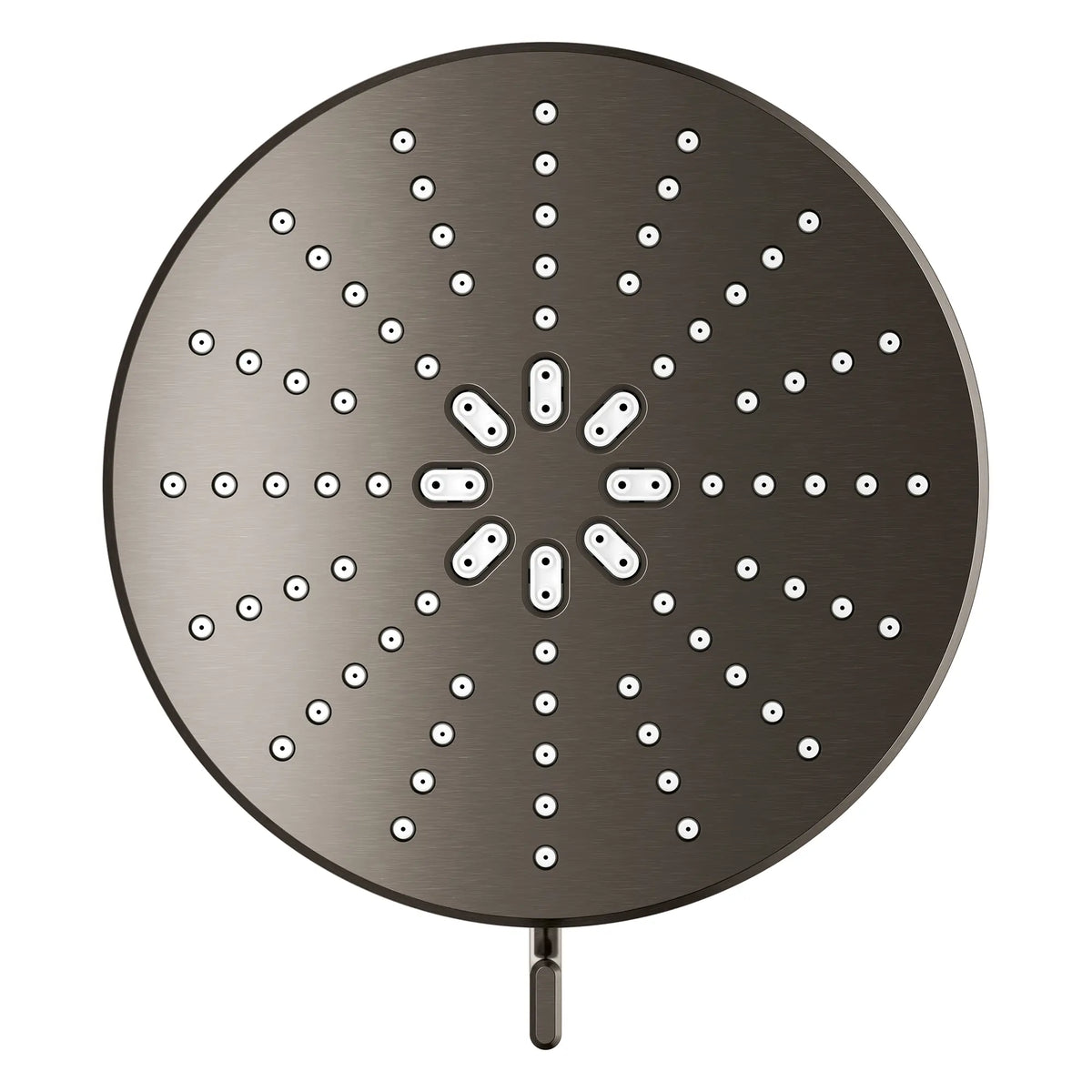 Rainshower Aqua 140 Multi Spray 5 1/2" Shower Head with AquaBooster 1.75 GPM (6.6 L/min) // BRUSHED HARD GRAPHITE // 283655_Aquabooster_SiloOther_111611AL00_111659AL00_0001_April2026_0_CDNwebp.webp