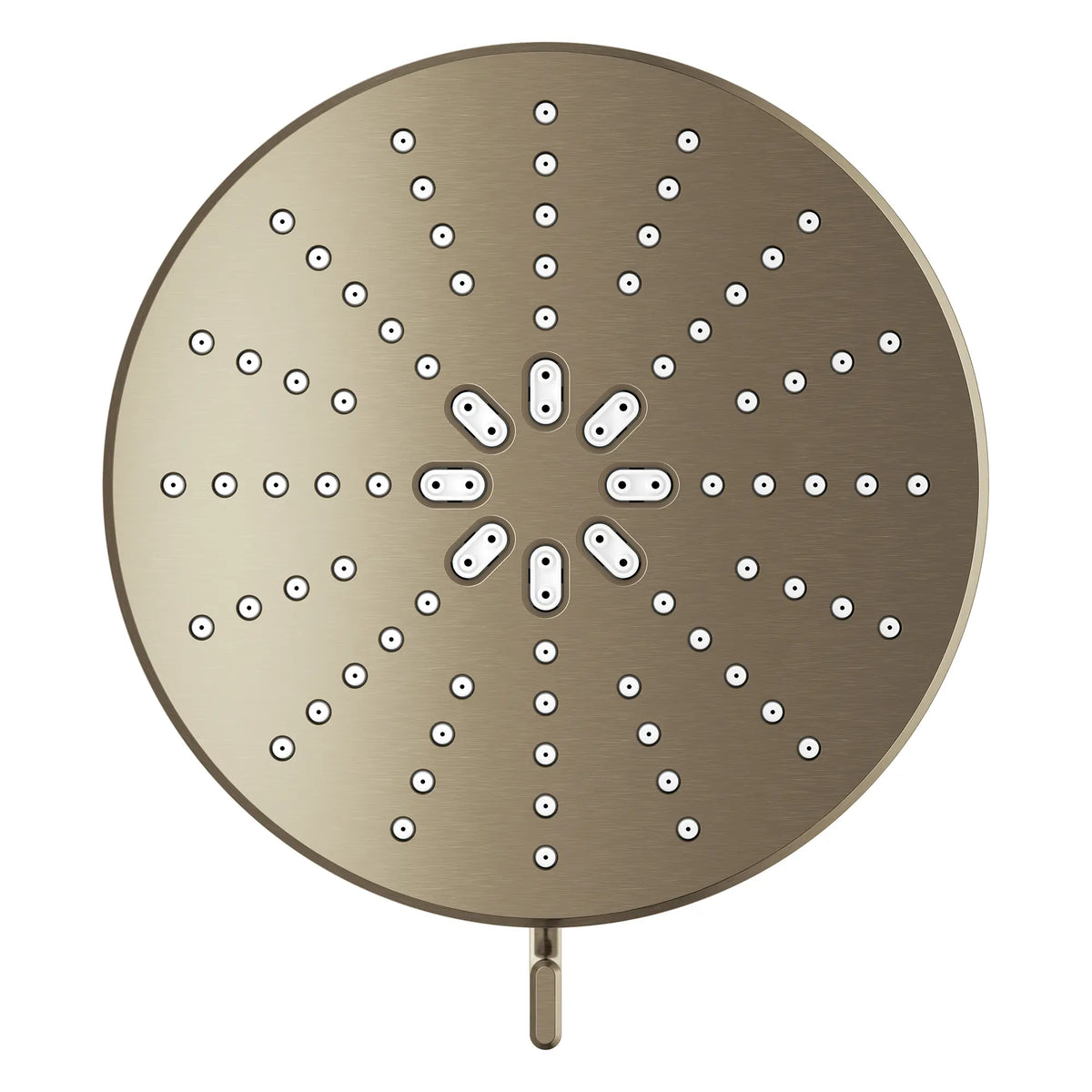 Rainshower Aqua Multi Spray 5 1/2" Showerhead with AquaBooster 2.5 GPM (9.5 L/min) // BRUSHED NICKEL INFINITYFINISH // 283663_Aquabooster_SiloOther_111611EN00_111659EN00_004_01_0001_April2026_0_CDNwebp.webp