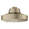 [111611EN00] Rainshower Aqua 140 Multi Spray 5 1/2" Shower Head with Aqua Booster 1.75 GPM (6.6 L/min) - Hard Graphite